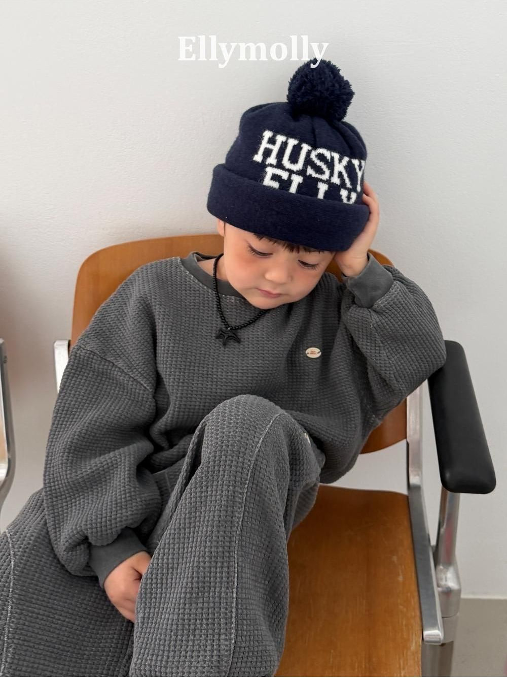 Husky Pompom Beanie [Ellymolly]（2026AW） 17