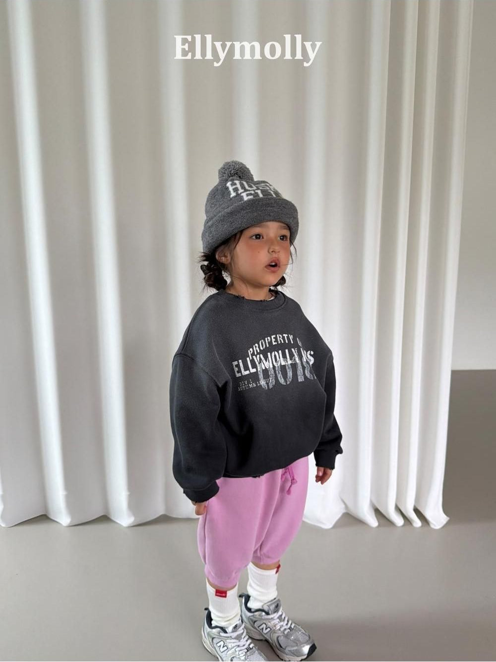 Husky Pompom Beanie [Ellymolly]（2026AW） 20