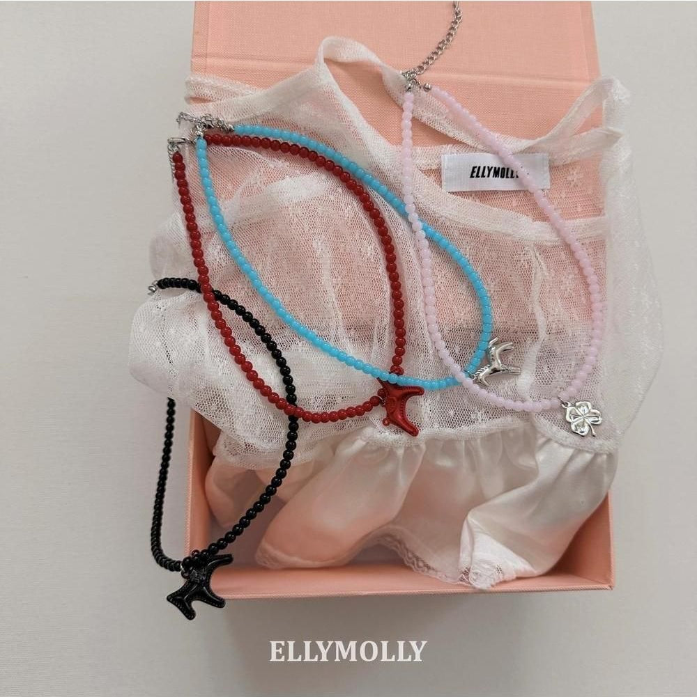 Horse Bead Necklace [Ellymolly]（2026AW） 14