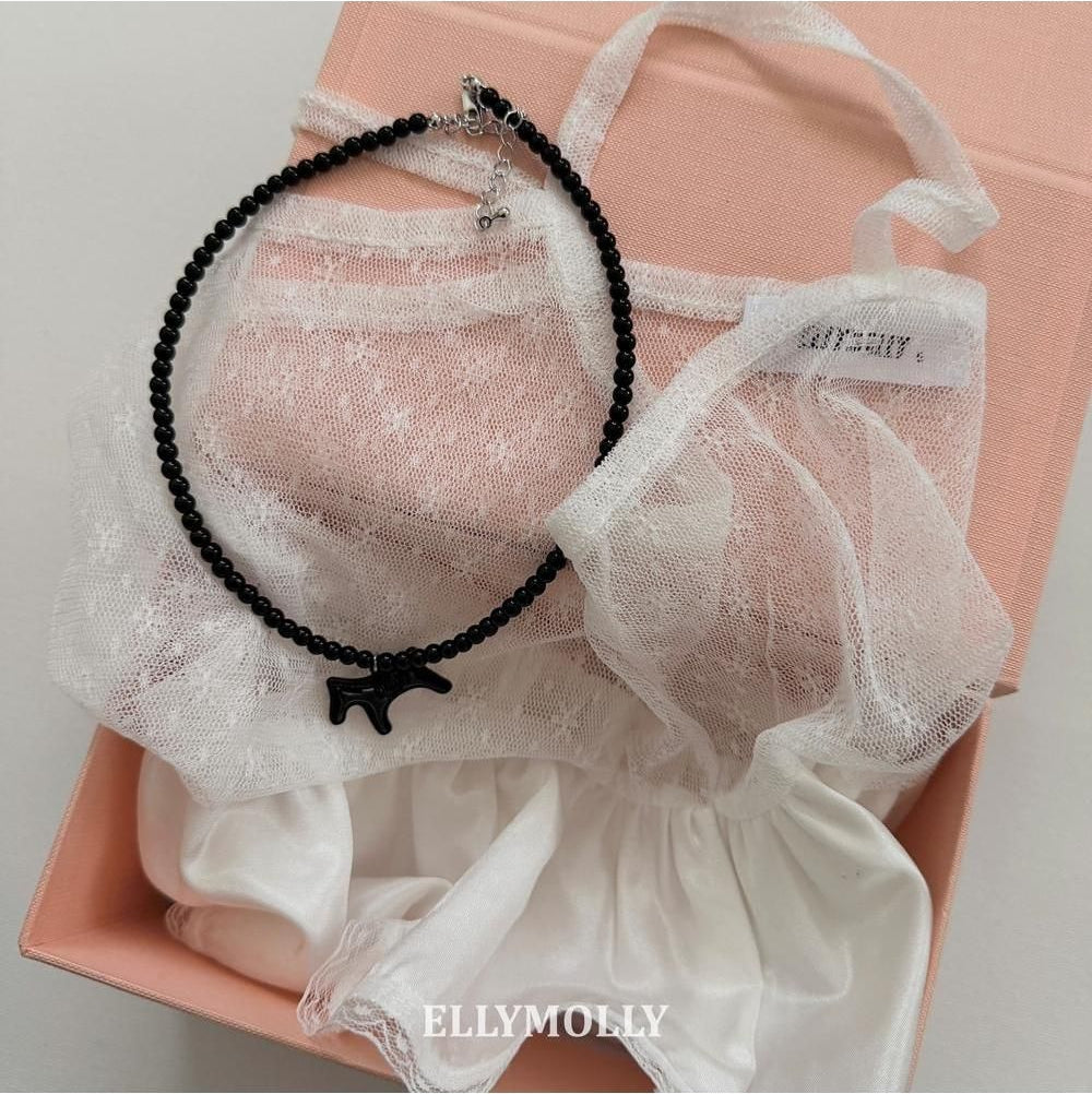 Horse Bead Necklace [Ellymolly]（2026AW） 18