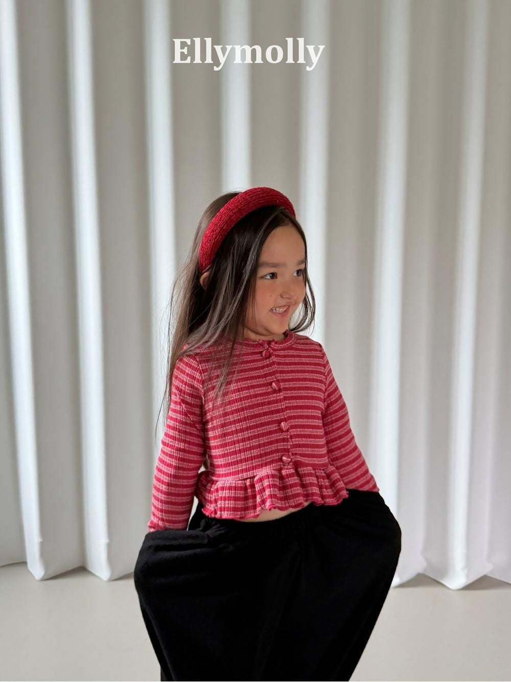 Round Knit Headband [Ellymolly]（2026AW） 3