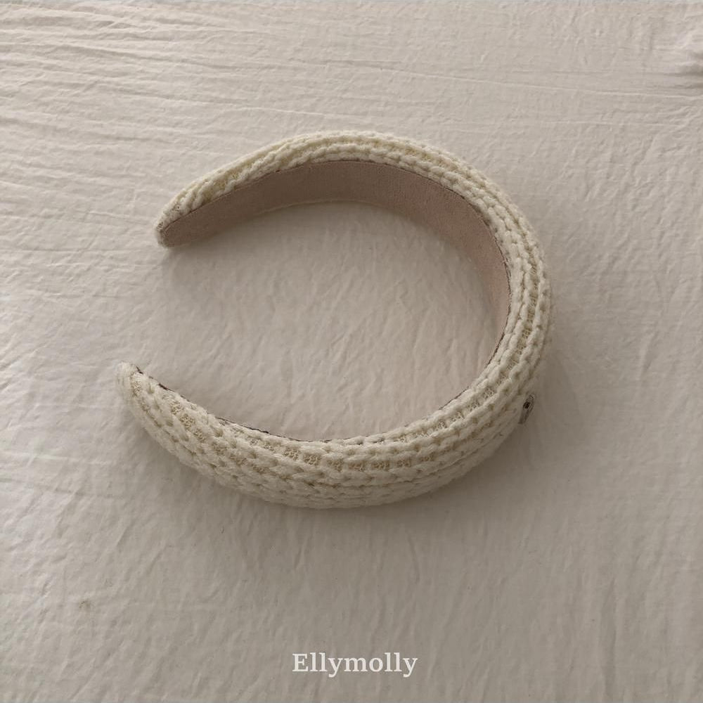 Round Knit Headband [Ellymolly]（2026AW） 5
