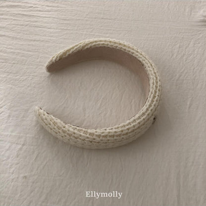 Round Knit Headband [Ellymolly]（2026AW） 5