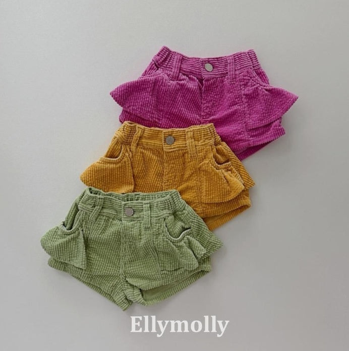 BB Frill Corduroy Pants [Ellymolly]（2026AW） 1