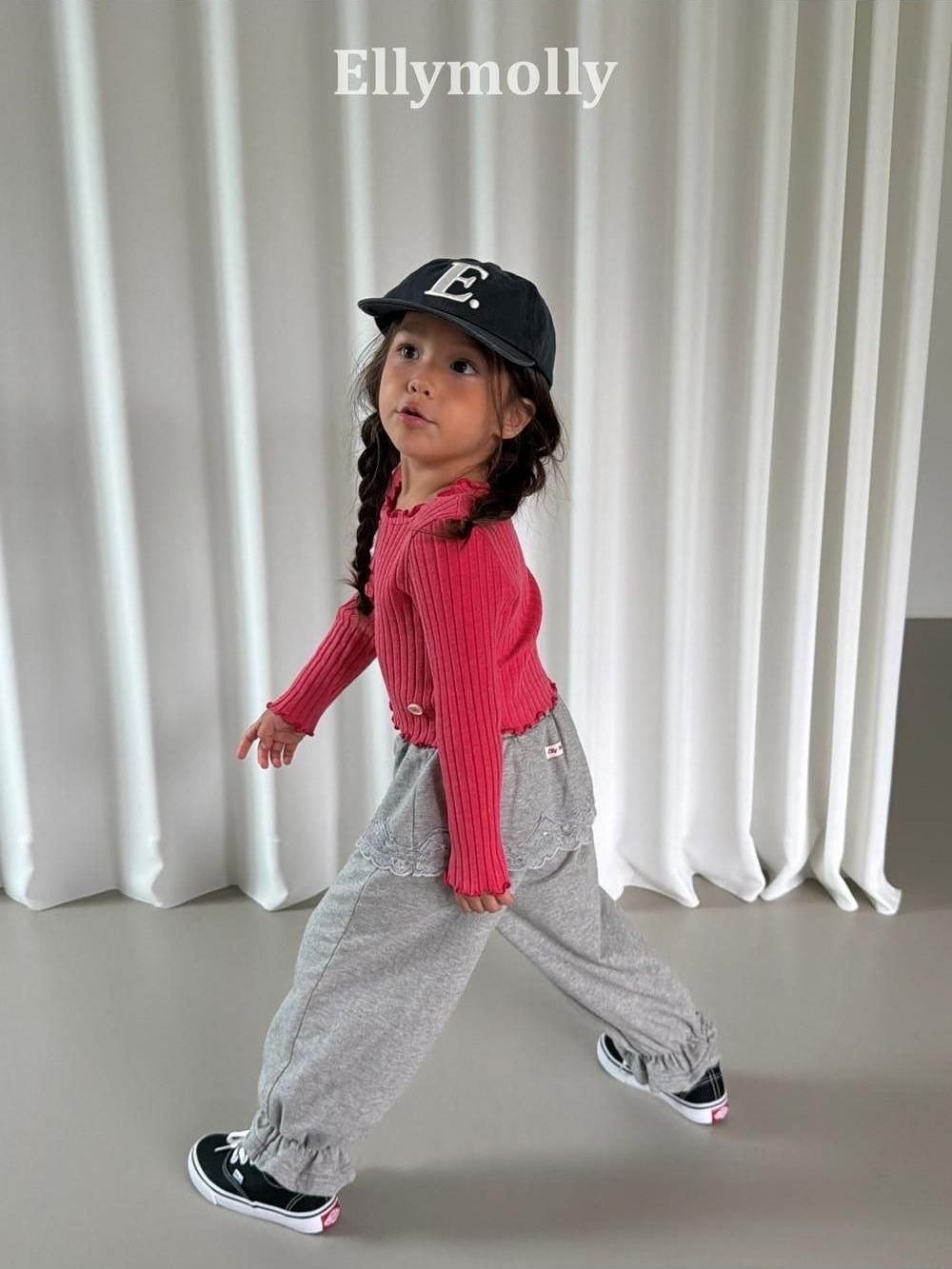 Cottage Lace Jogger Pants [Ellymolly]（2026AW） 6