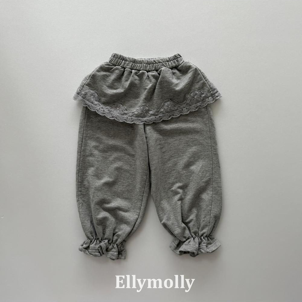 Cottage Lace Jogger Pants [Ellymolly]（2026AW） 18