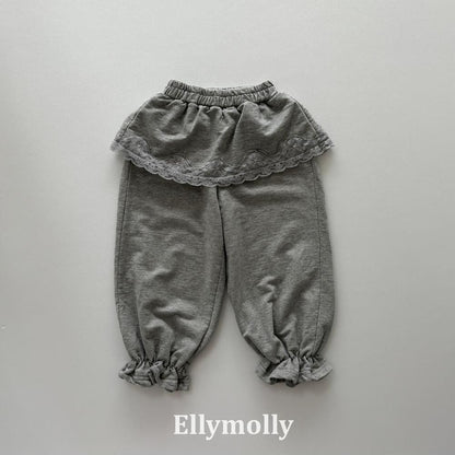 Cottage Lace Jogger Pants [Ellymolly]（2026AW） 18
