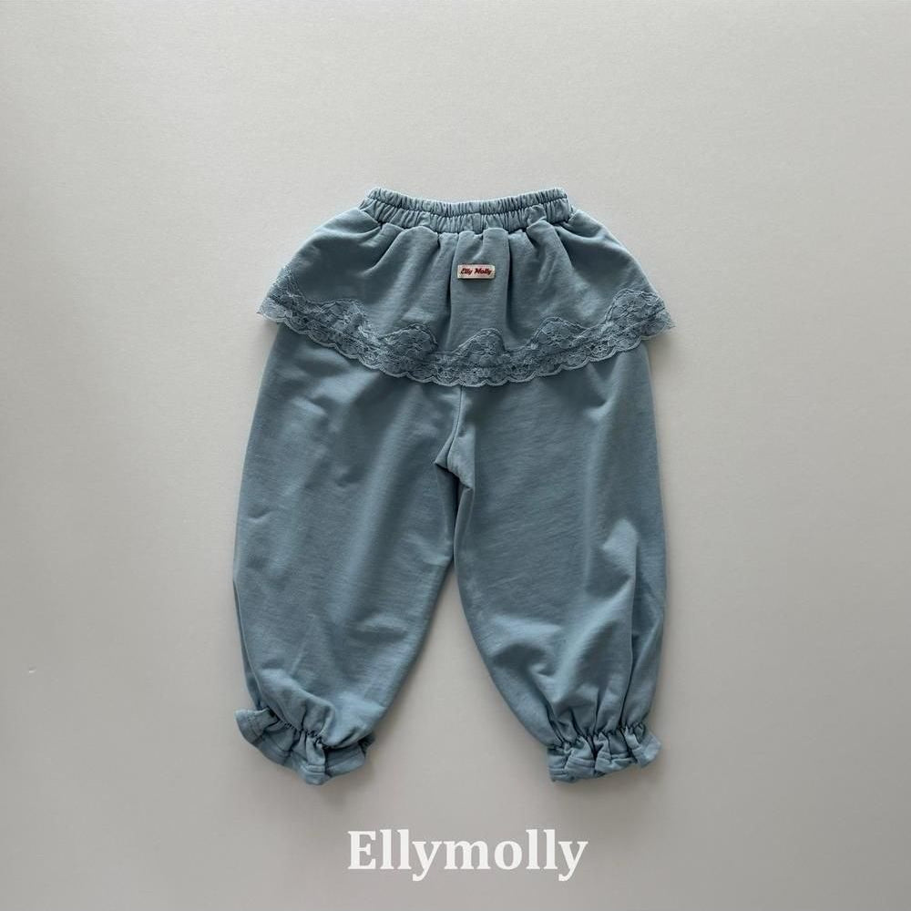 Cottage Lace Jogger Pants [Ellymolly]（2026AW） 19