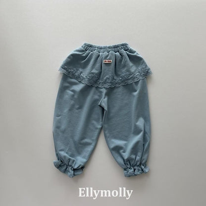 Cottage Lace Jogger Pants [Ellymolly]（2026AW） 19
