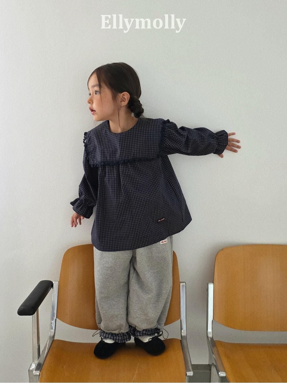 Hush Color Block Pants [Ellymolly]（2026AW） 3