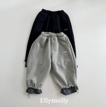 Hush Color Block Pants [Ellymolly]（2026AW） 1