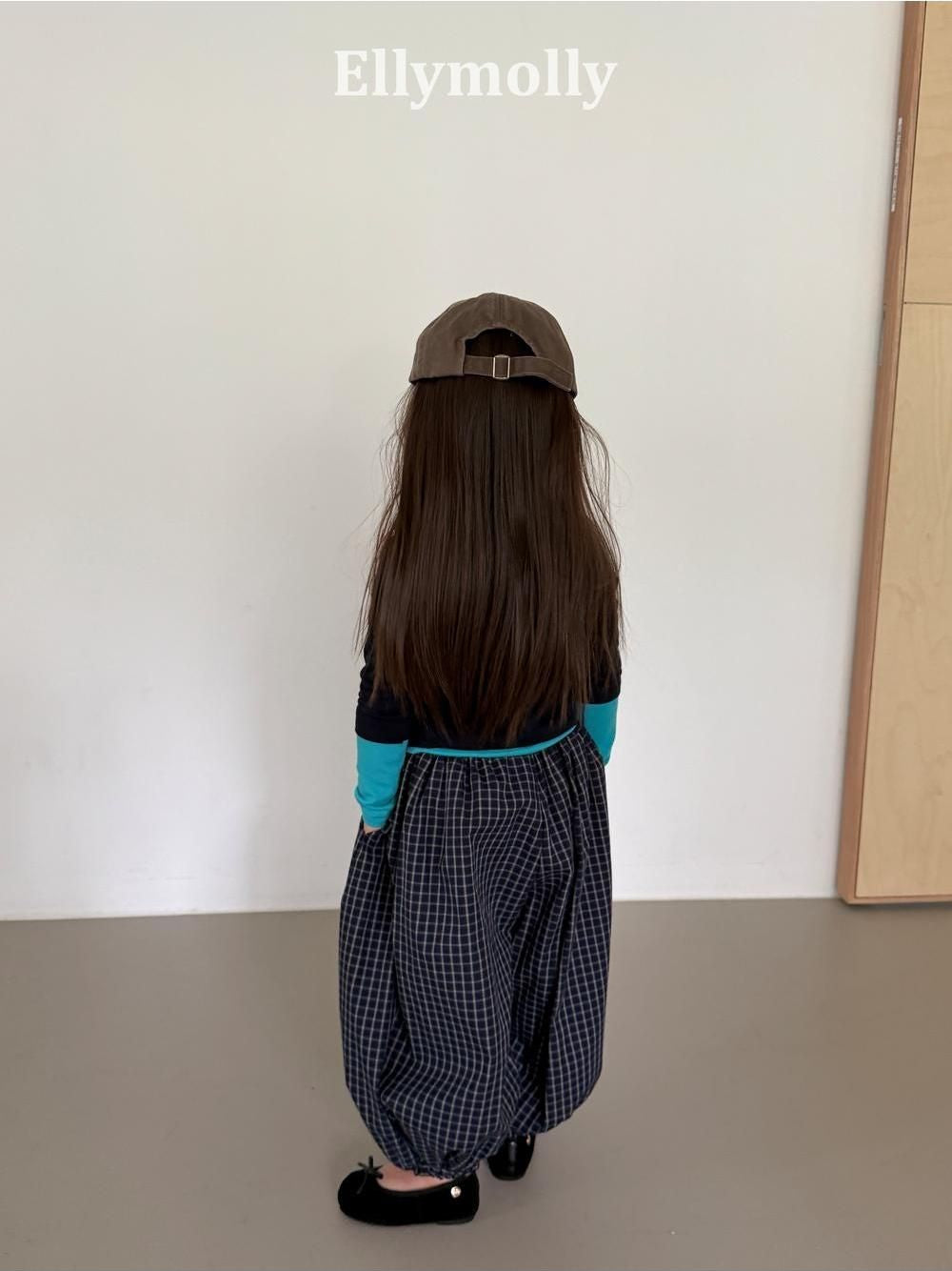 Autumn Grid Balloon Pants [Ellymolly]（2026AW） 10
