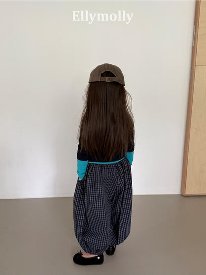 Autumn Grid Balloon Pants [Ellymolly]（2026AW） 10