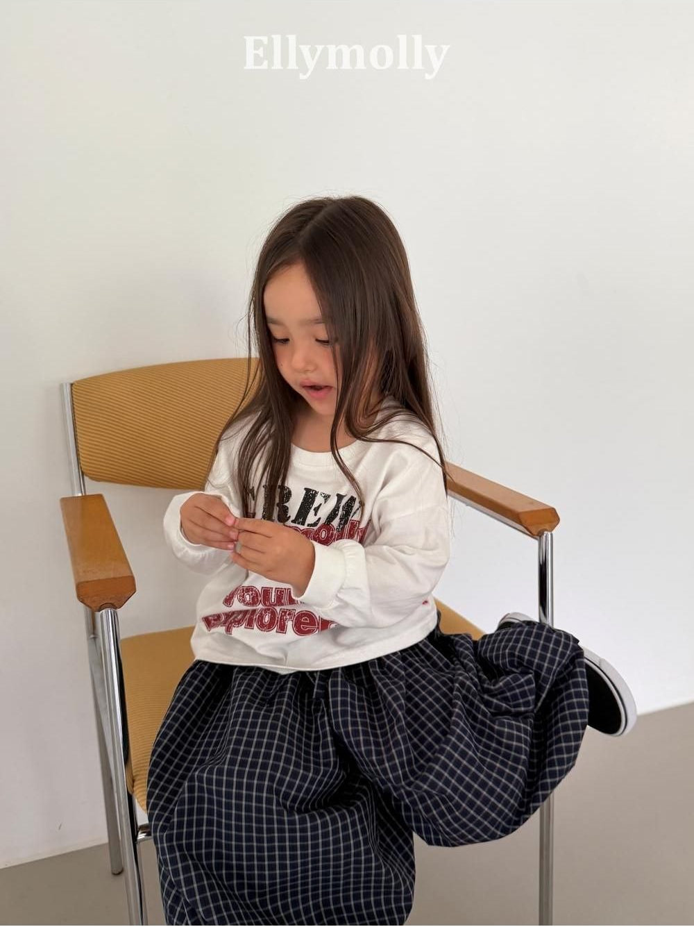 Autumn Grid Balloon Pants [Ellymolly]（2026AW） 14