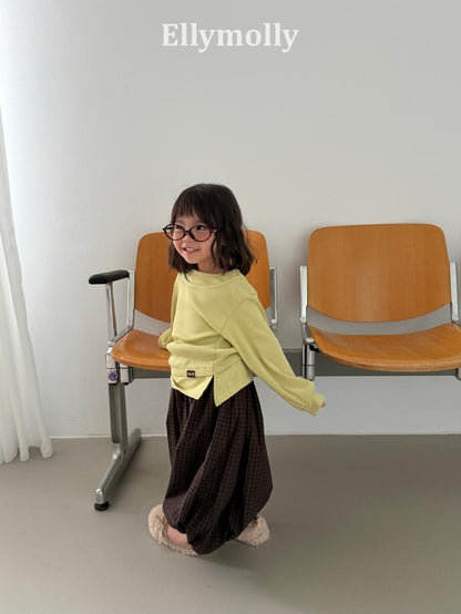 Autumn Grid Balloon Pants [Ellymolly]（2026AW） 19