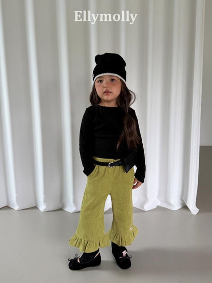 Frill Log Pants [Ellymolly]（2026AW） 7
