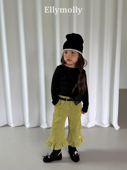 Frill Log Pants [Ellymolly]（2026AW） 8