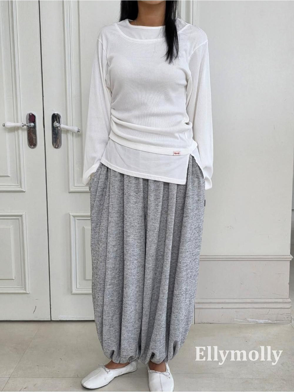 Hazel Layered Tee (Mom & Kids) [Ellymolly]（2026AW） 14