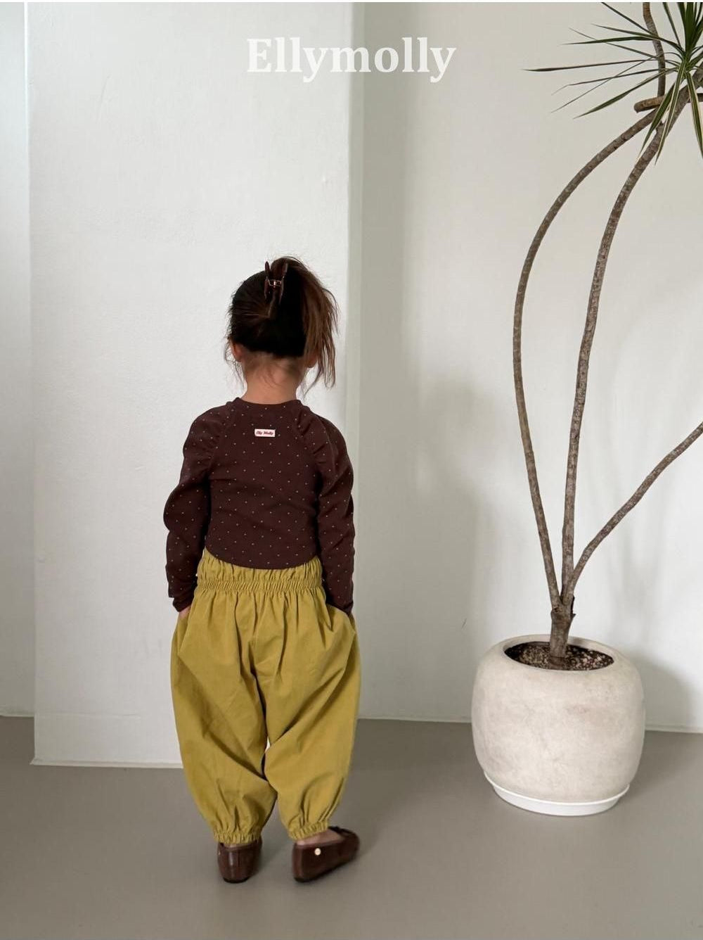 Gisele Dot Shirred Tee [Ellymolly]（2026AW） 20