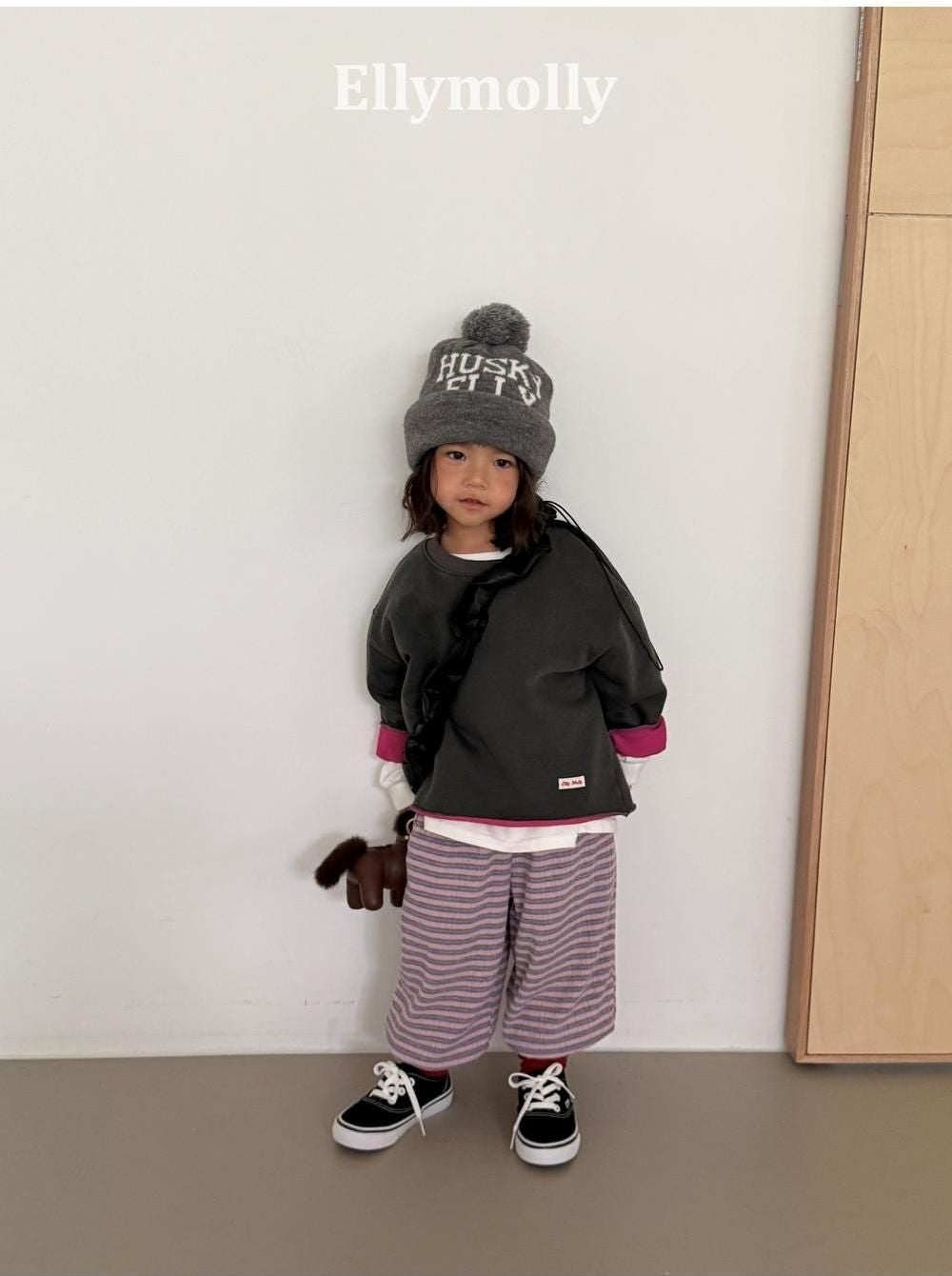 Rough Two-Tone Dye Sweatshirt [Ellymolly]（2026AW） 12