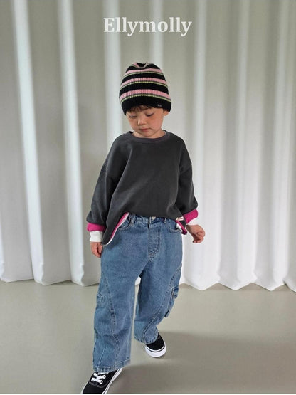 Rough Two-Tone Dye Sweatshirt [Ellymolly]（2026AW） 18