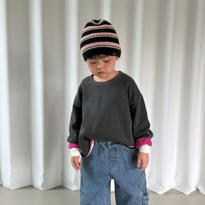Rough Two-Tone Dye Sweatshirt [Ellymolly]（2026AW） 2