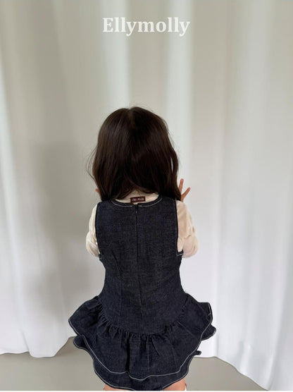 Velvet Mesh Mock Neck [Ellymolly]（2026AW） 4
