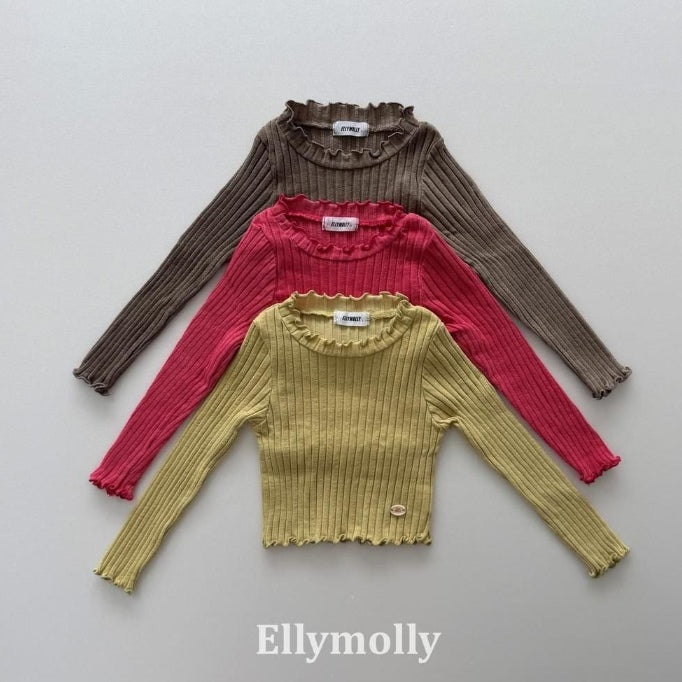 Dyed Wave Top [Ellymolly]（2026AW） 2