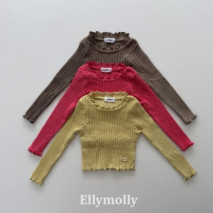 Dyed Wave Top [Ellymolly]（2026AW） 2