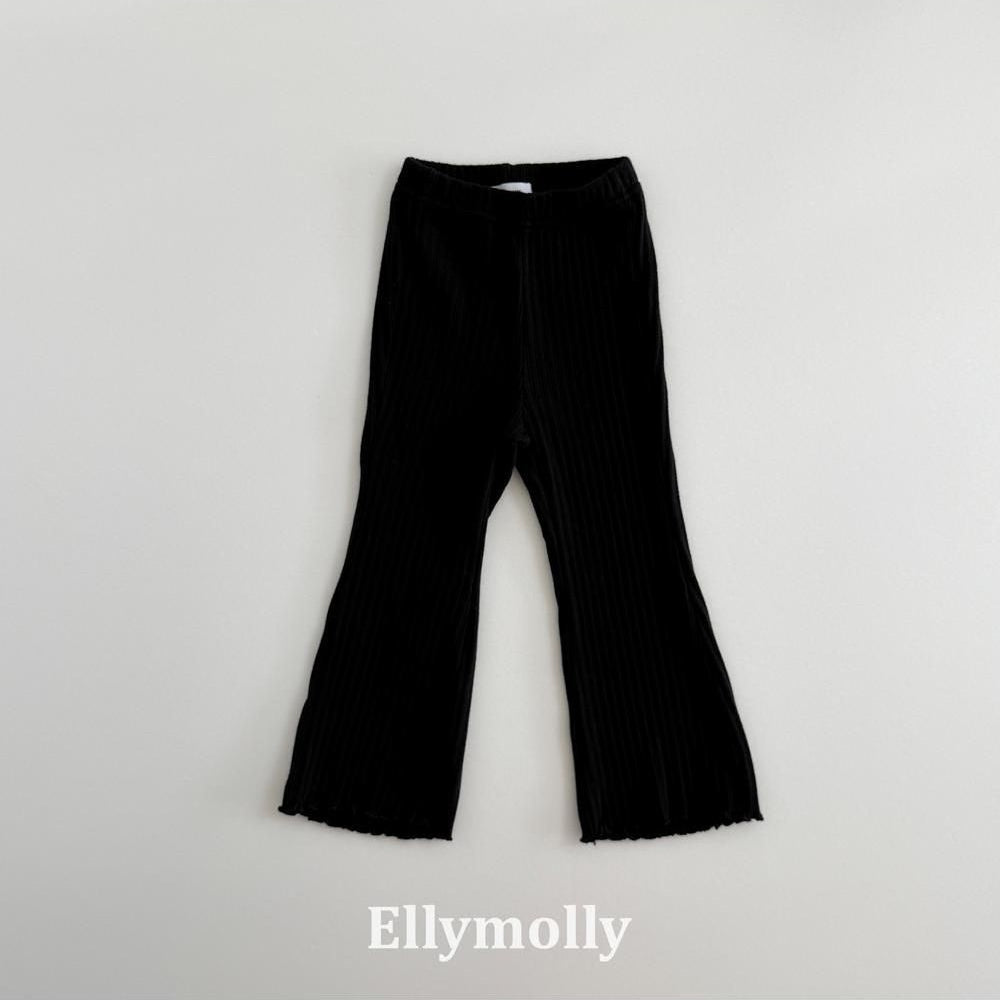 Big Ribbed Boot Cut Pants [Ellymolly]（2026AW） 20