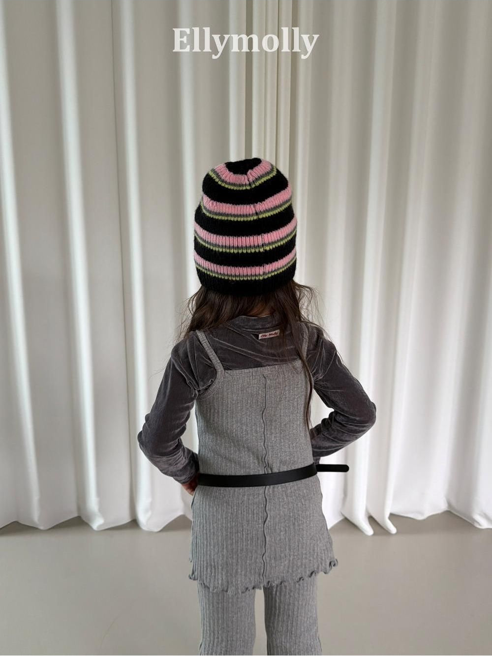 Dudu Ribbed Layered Top [Ellymolly]（2026AW） 10