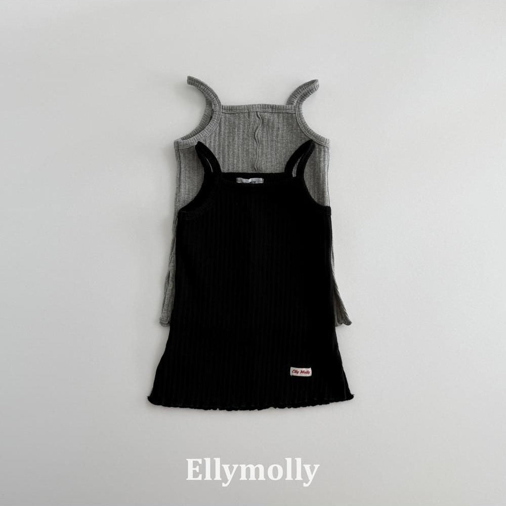 Dudu Ribbed Layered Top [Ellymolly]（2026AW） 19