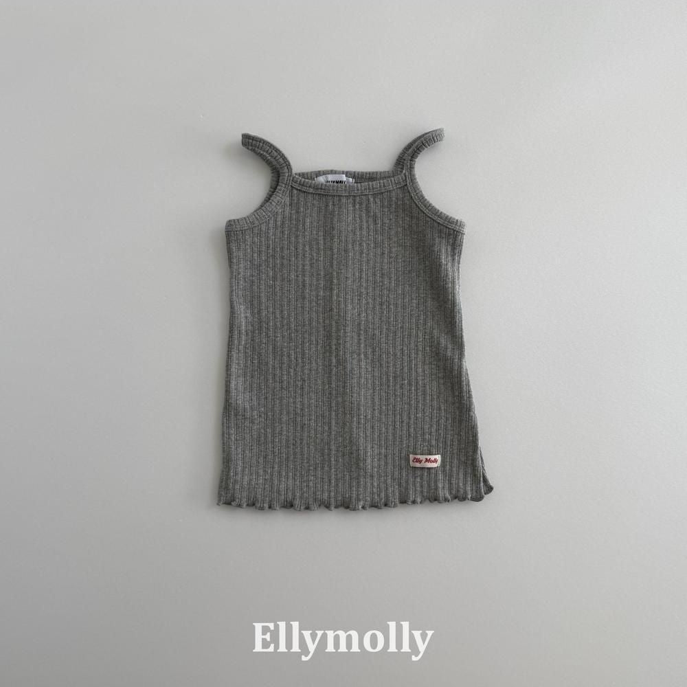 Dudu Ribbed Layered Top [Ellymolly]（2026AW） 20