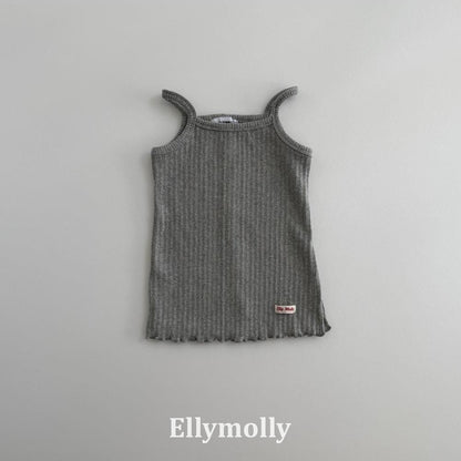 Dudu Ribbed Layered Top [Ellymolly]（2026AW） 20