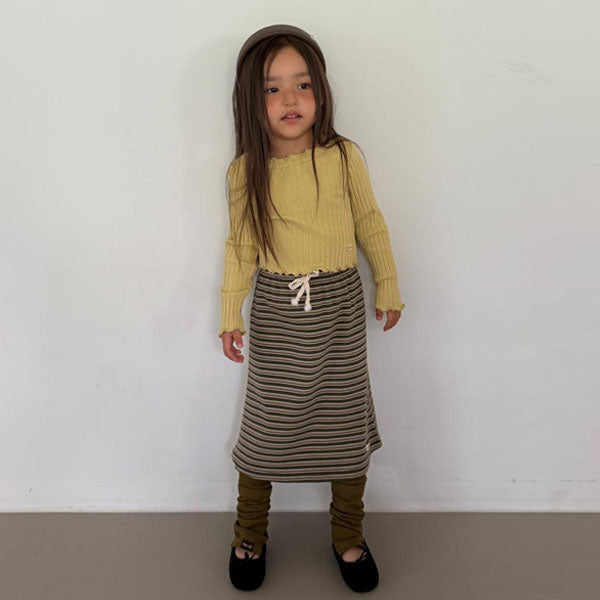 Shadow Long Skirt [Ellymolly]（2026AW） 2