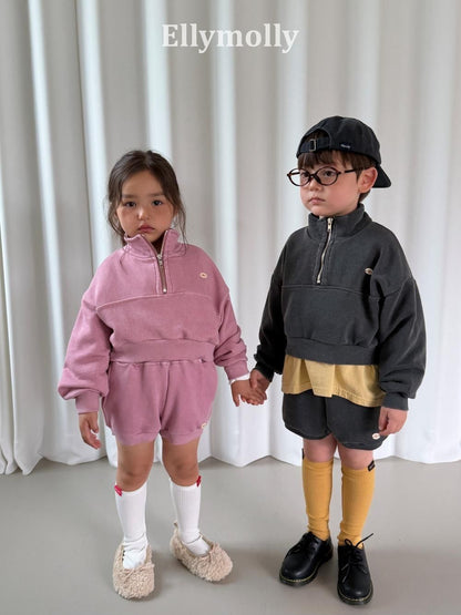 Arch Pigment Half Zip-Up [Ellymolly]（2026AW） 3