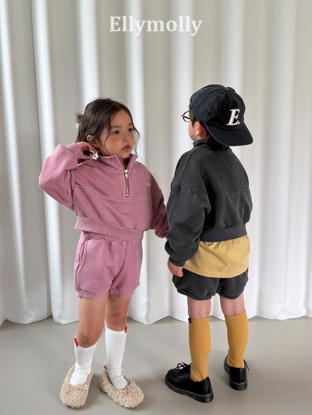 Arch Pigment Half Zip-Up [Ellymolly]（2026AW） 4
