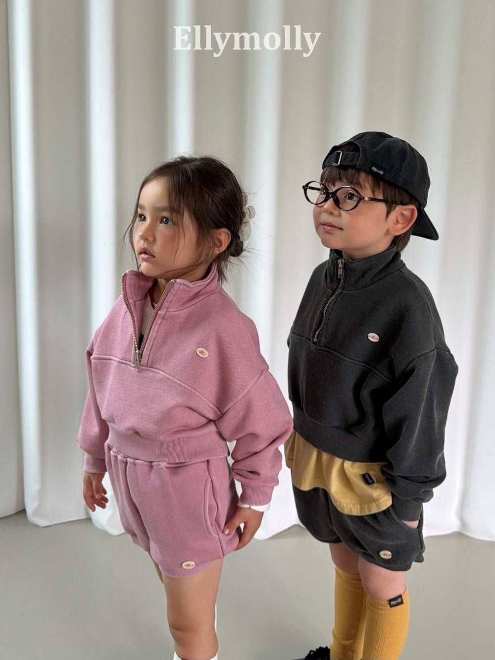 Arch Pigment Half Zip-Up [Ellymolly]（2026AW） 6