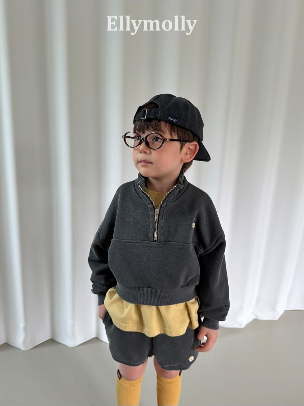 Arch Pigment Half Zip-Up [Ellymolly]（2026AW） 8