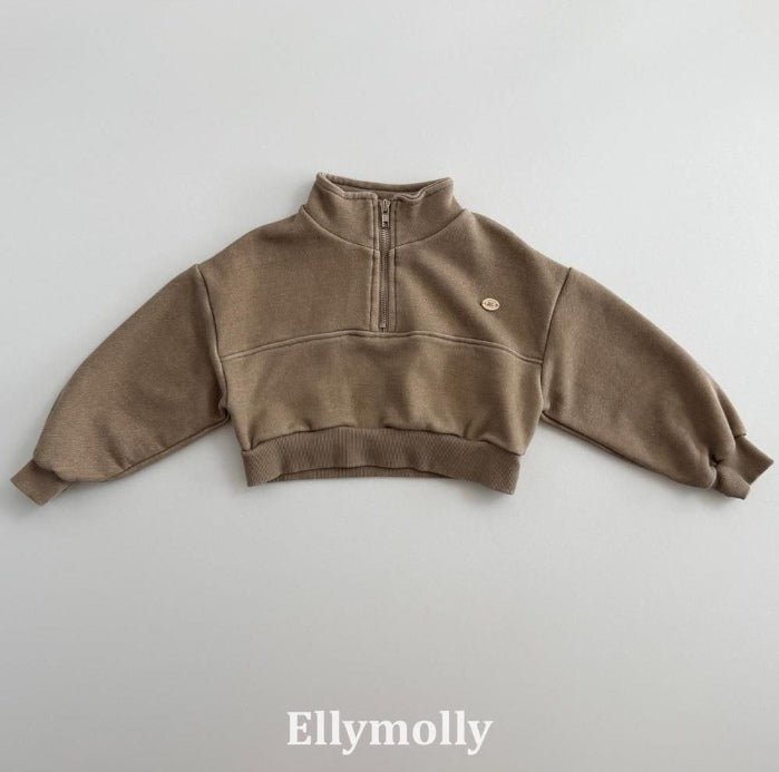Arch Pigment Half Zip-Up [Ellymolly]（2026AW） 2
