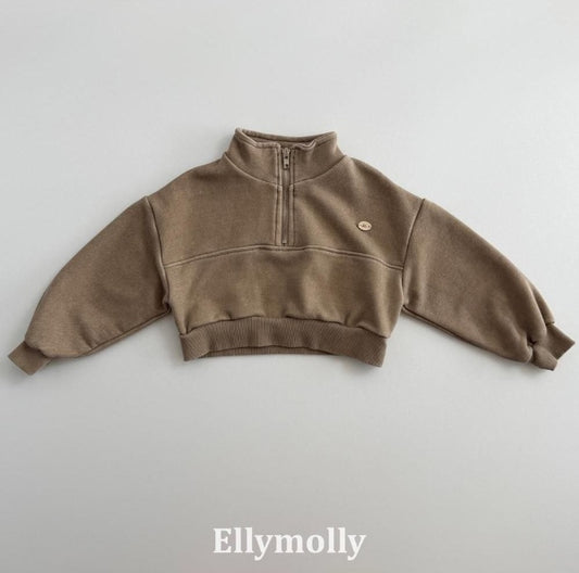 Arch Pigment Half Zip-Up [Ellymolly]（2026AW） 2
