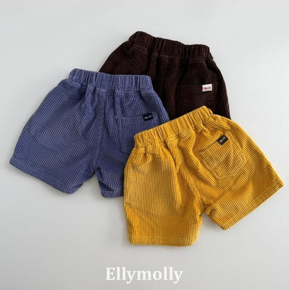 Soda Corduroy Capri Pants [Ellymolly]（2026AW） 1