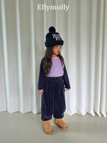 Velour Striped Jogger Pants [Ellymolly]（2026AW） 15
