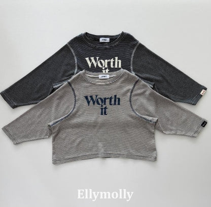 Worth It Chain Tee [Ellymolly]（2026AW） 2