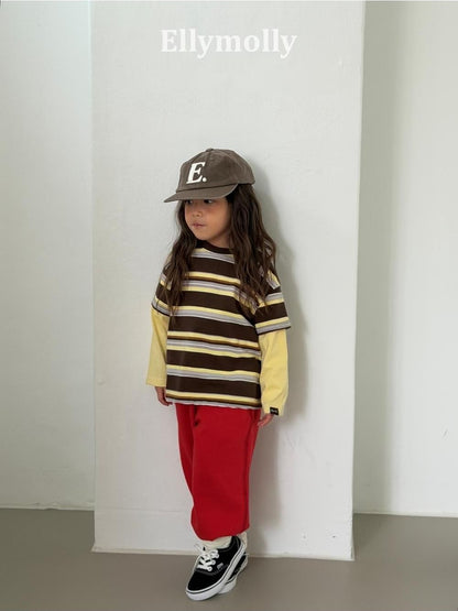 Campus Color Block Tee [Ellymolly]（2026AW） 4