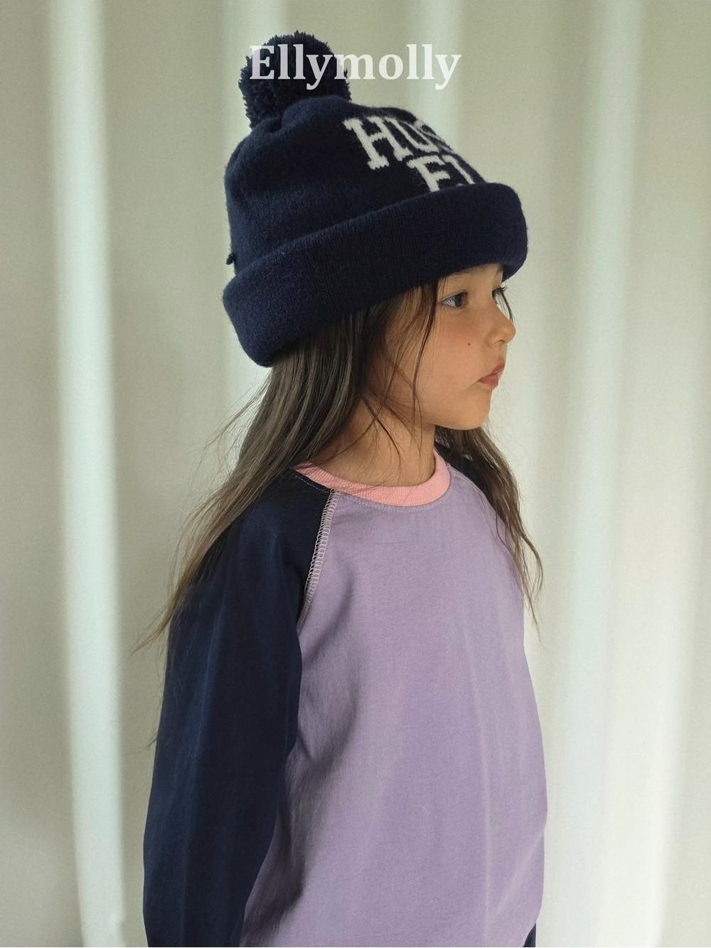 Color Block Raglan Tee [Ellymolly]（2026AW） 5