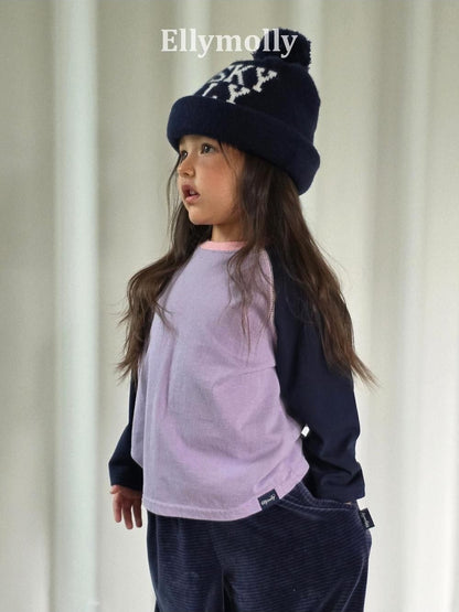 Color Block Raglan Tee [Ellymolly]（2026AW） 7