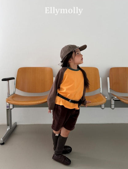 Color Block Raglan Tee [Ellymolly]（2026AW） 14