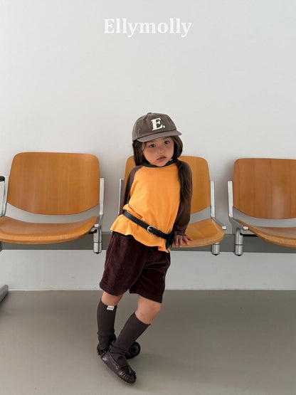 Color Block Raglan Tee [Ellymolly]（2026AW） 15