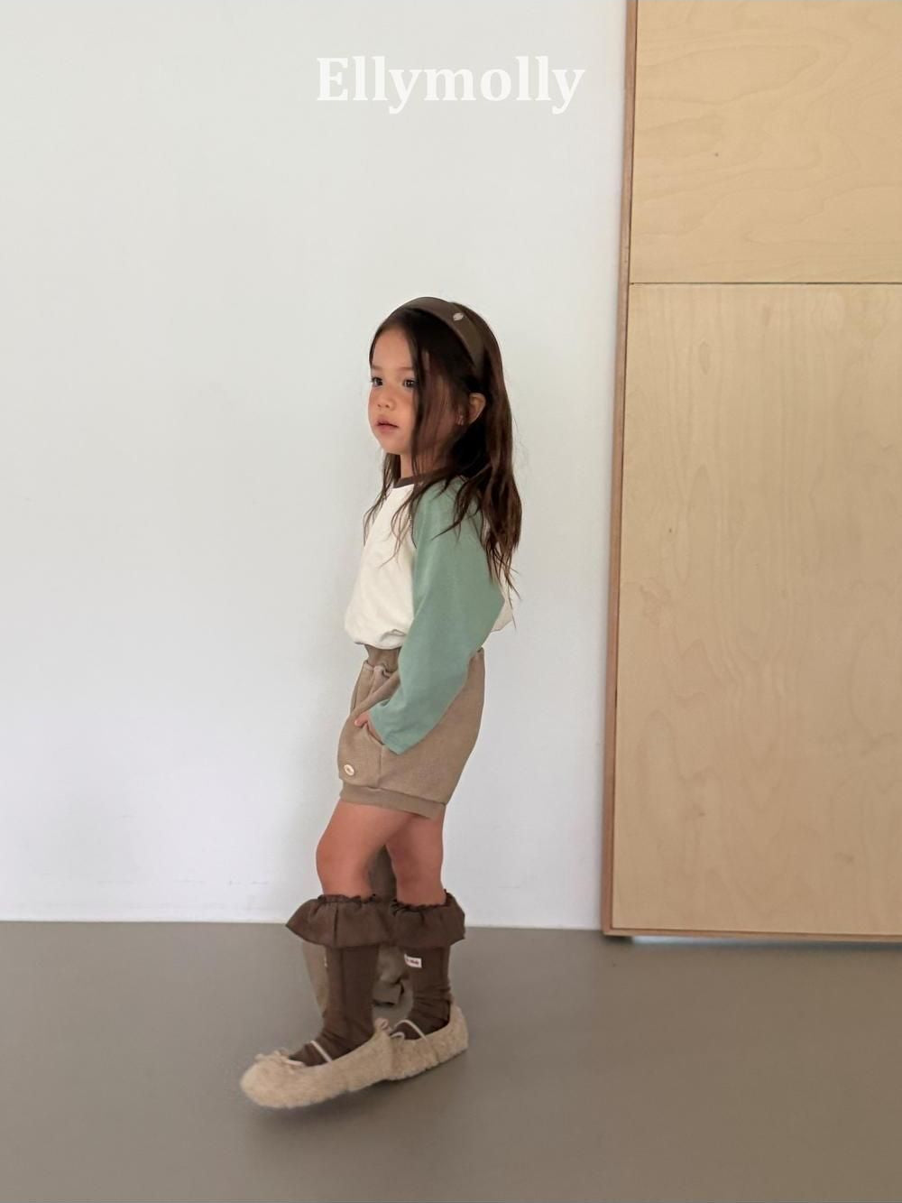 Color Block Raglan Tee [Ellymolly]（2026AW） 18